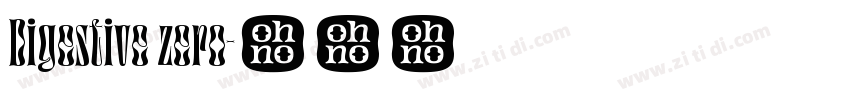 Digestive zero字体转换
